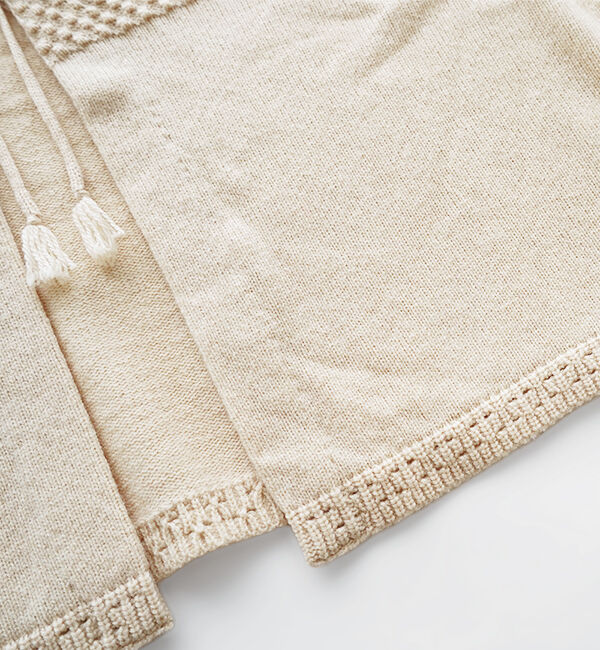 オオカミとフクロウ「オオカミとゼンマイ仕掛けのペロ」|ニット・セーター|