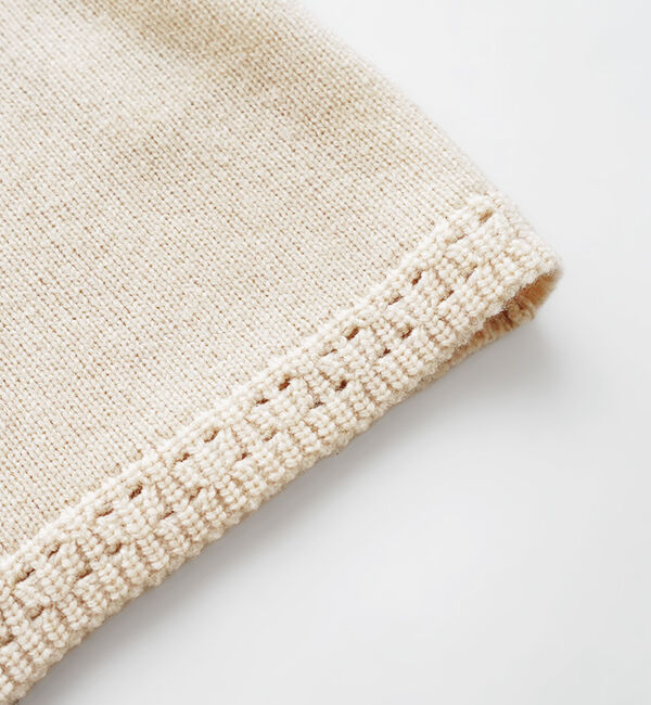 オオカミとフクロウ「オオカミとゼンマイ仕掛けのペロ」|ニット・セーター|