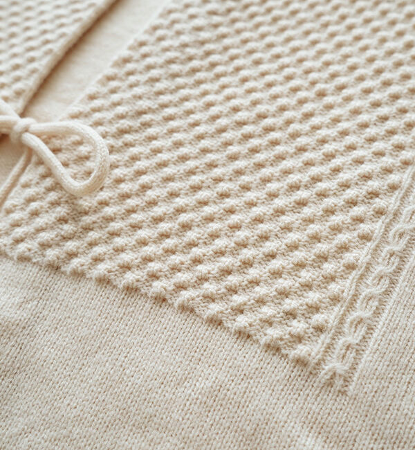 オオカミとフクロウ「オオカミとゼンマイ仕掛けのペロ」|ニット・セーター|