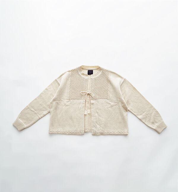 オオカミとフクロウ「オオカミとゼンマイ仕掛けのペロ」|ニット・セーター|