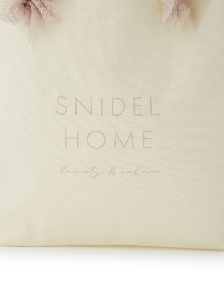 SNIDEL HOME「チュールキャンバスバッグ」|ハンドバッグ|