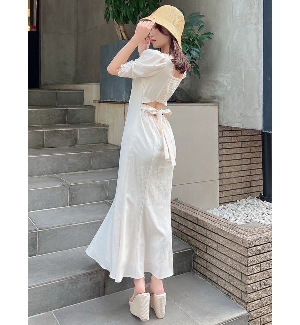 RESEXXY「バックオープンマーメイドワンピース」|ワンピース|