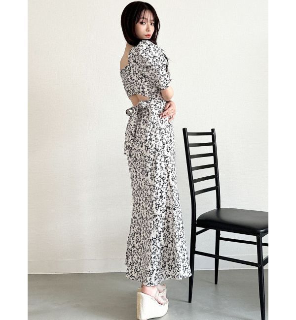 RESEXXY「バックオープンマーメイドワンピース」|ワンピース|