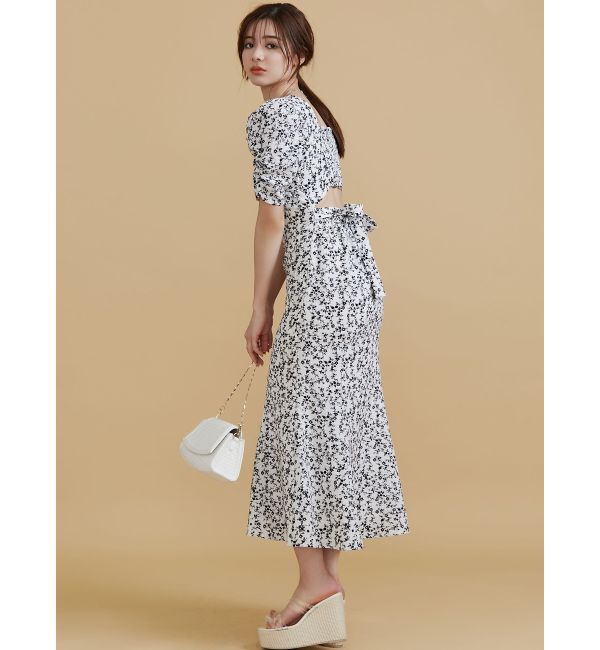 RESEXXY「バックオープンマーメイドワンピース」|ワンピース|