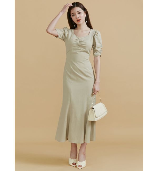 RESEXXY「バックオープンマーメイドワンピース」|ワンピース|