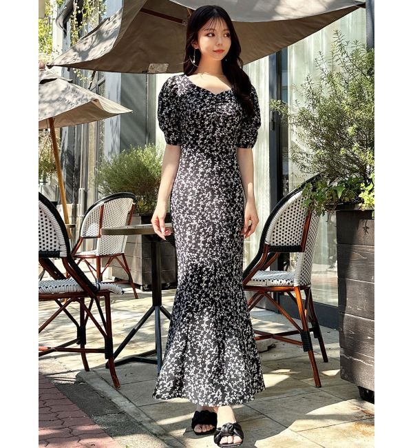 RESEXXY「バックオープンマーメイドワンピース」|ワンピース|