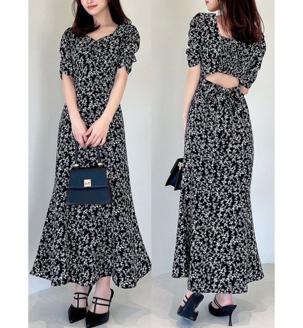 RESEXXY「バックオープンマーメイドワンピース」|ワンピース|ミックス