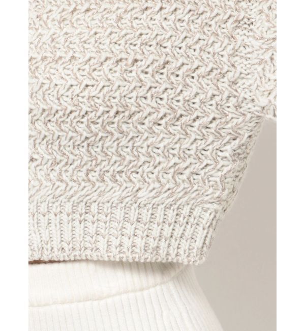 RESEXXY「グリッタールーズニットカーディガン」|カーディガン|