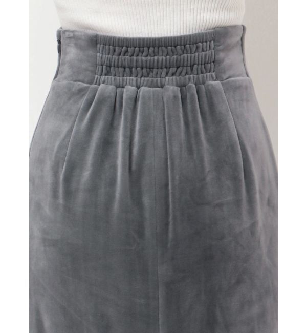 RESEXXY「ベロアIラインスカート」|スカート|