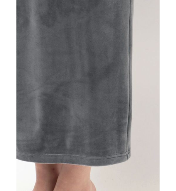 RESEXXY「ベロアIラインスカート」|スカート|