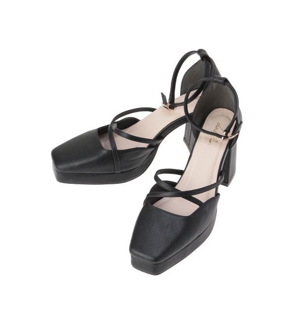 dazzlin「ストラップレディパンプス」|パンプス|