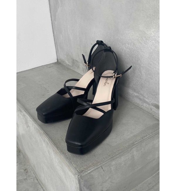 dazzlin「ストラップレディパンプス」|パンプス|