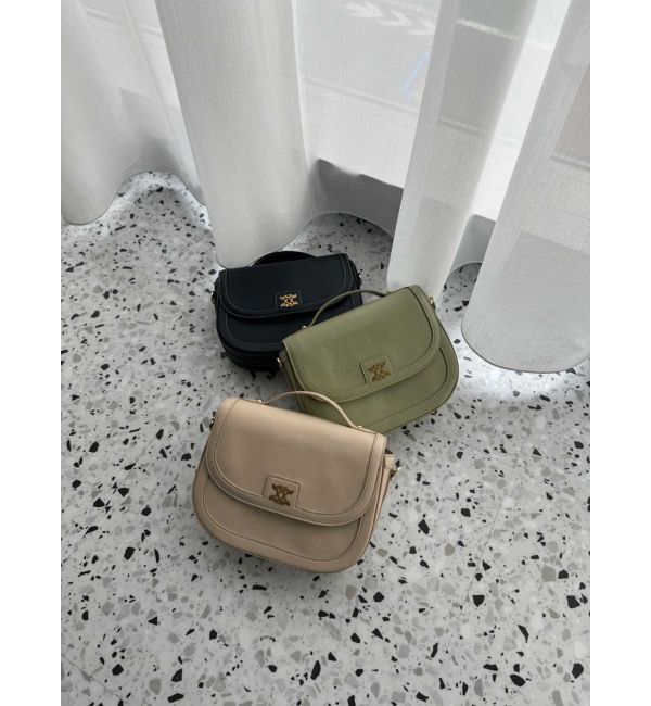 dazzlin「ブローチハーフムーンバッグ」|ハンドバッグ|