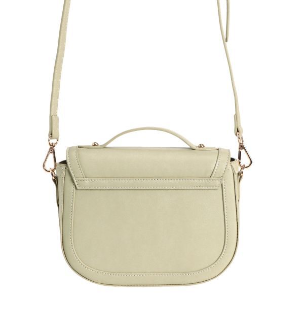 dazzlin「ブローチハーフムーンバッグ」|ハンドバッグ|