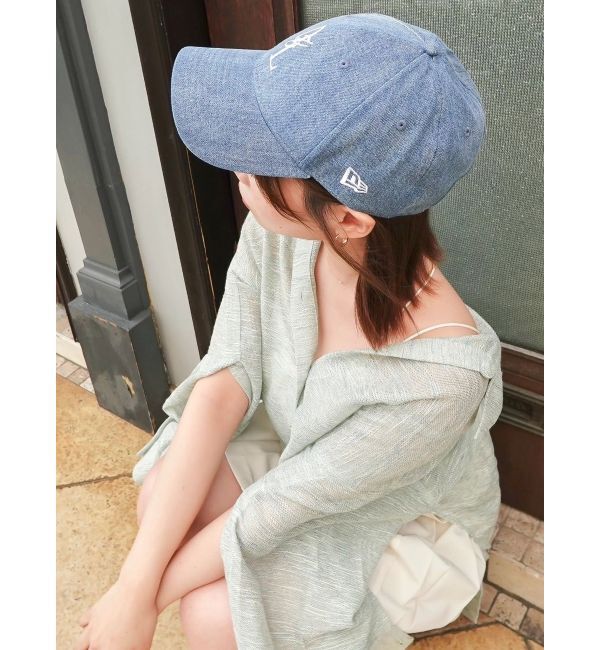dazzlin「【NEW ERA?&times;dazzlin】9FORTY?」|キャップ・キャスケット|ブルー