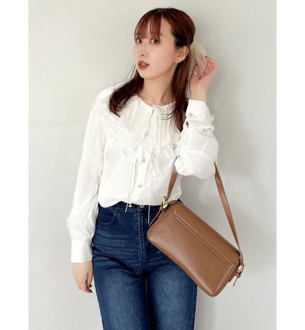 dazzlin「ピエロフリルブラウス」|シャツ・ブラウス|