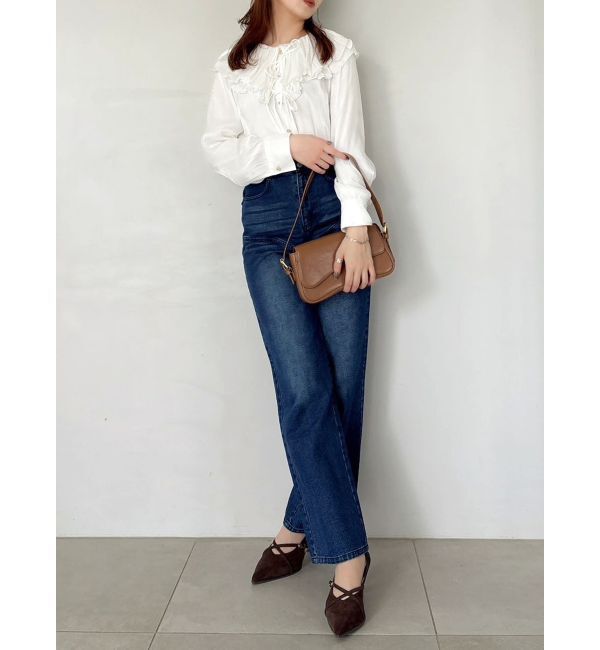 dazzlin「ピエロフリルブラウス」|シャツ・ブラウス|