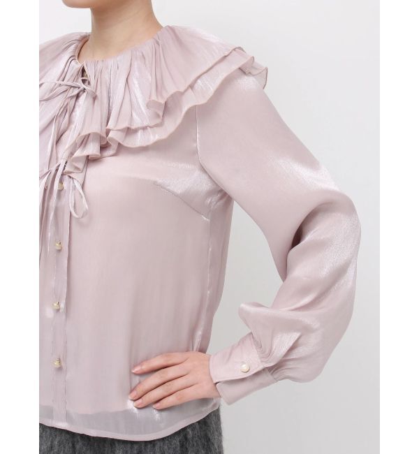 dazzlin「ピエロフリルブラウス」|シャツ・ブラウス|