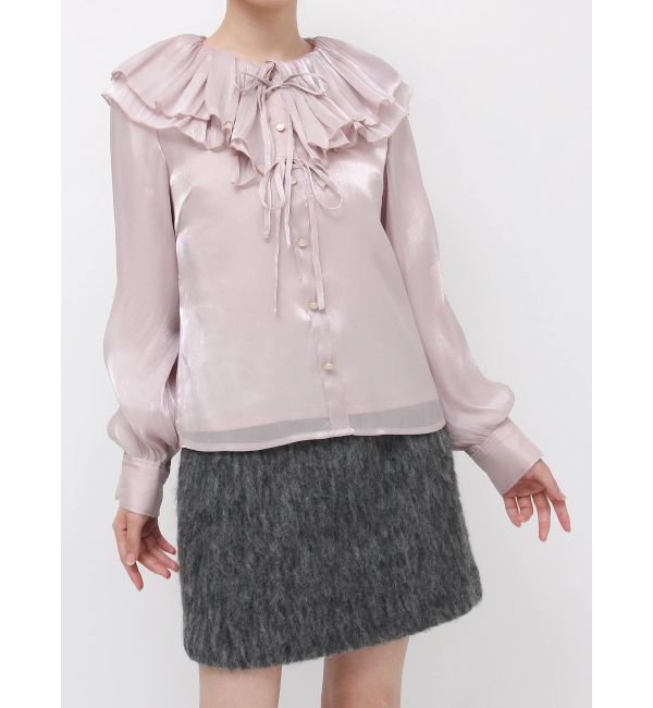 dazzlin「ピエロフリルブラウス」|シャツ・ブラウス|