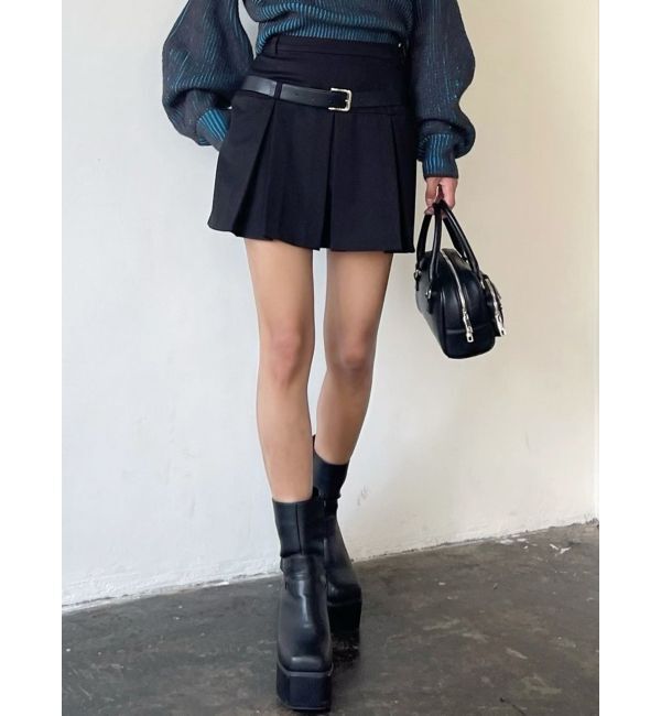 EMODA「タンクソールバルキーブーツ」|ショートブーツ|