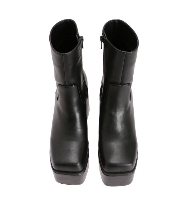 EMODA「タンクソールバルキーブーツ」|ショートブーツ|