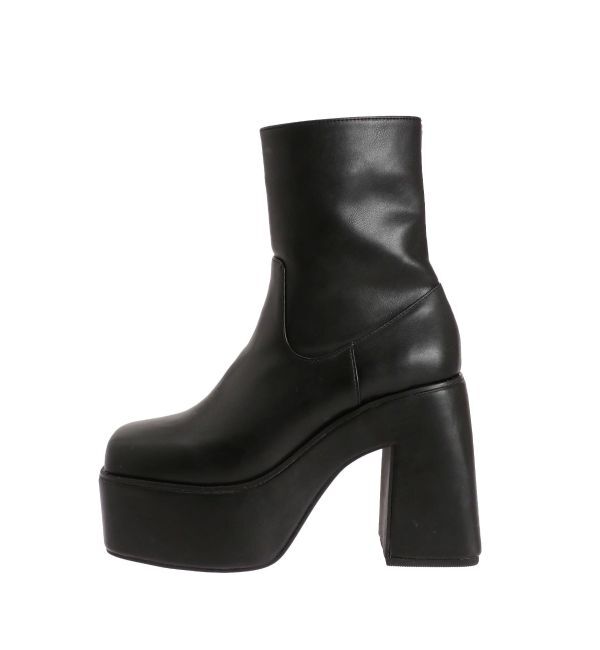 EMODA「タンクソールバルキーブーツ」|ショートブーツ|