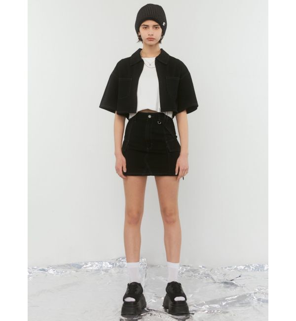 EMODA「コードクロスバルキーサンダル」|サンダル|