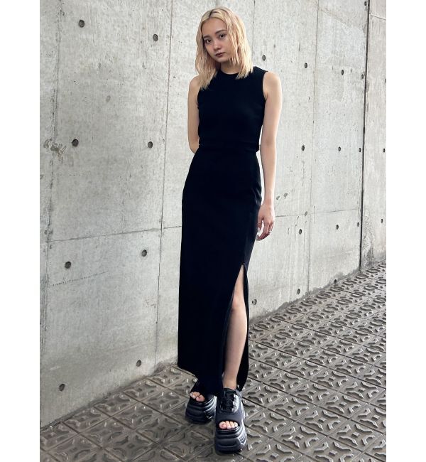 EMODA「コードクロスバルキーサンダル」|サンダル|