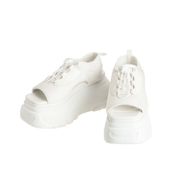 EMODA「コードクロスバルキーサンダル」|サンダル|