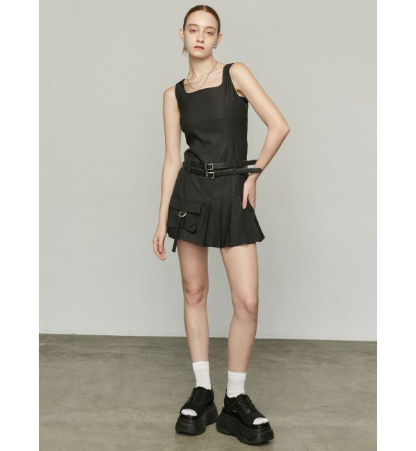 EMODA「コードクロスバルキーサンダル」|サンダル|