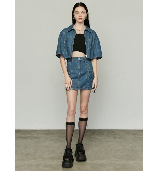 EMODA「コードクロスバルキーサンダル」|サンダル|