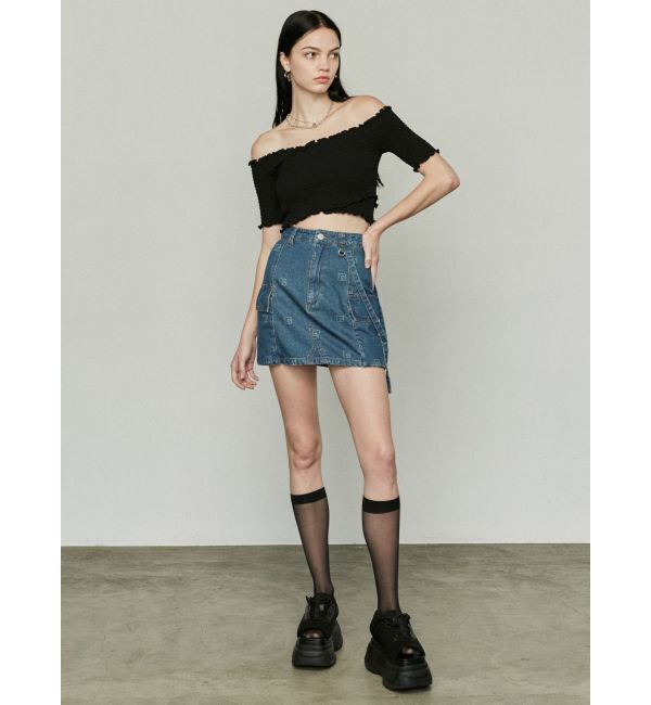 EMODA「コードクロスバルキーサンダル」|サンダル|