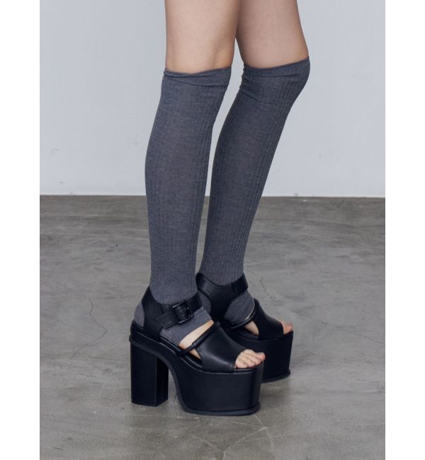 EMODA「オープントゥリブニーハイソックス」|ソックス|