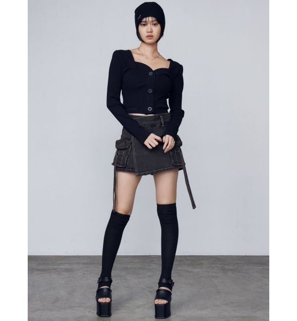 EMODA「オープントゥリブニーハイソックス」|ソックス|