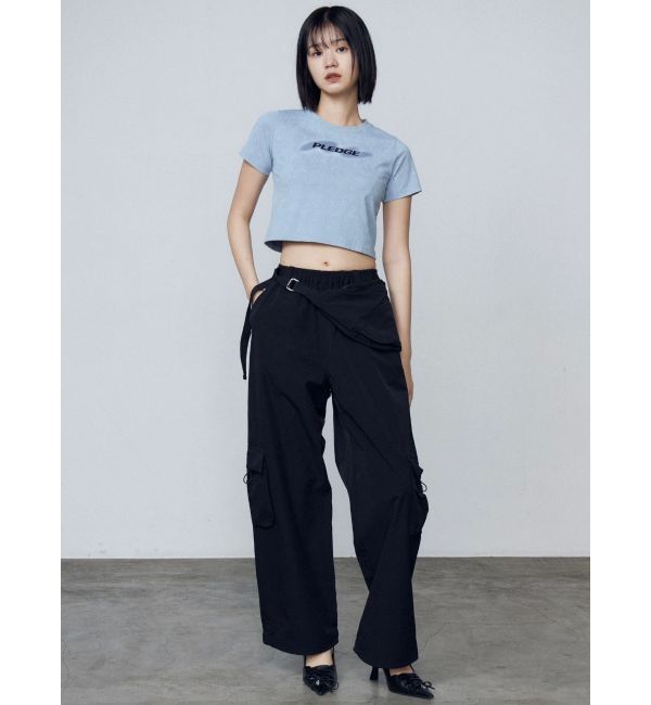 EMODA「スプレーロゴミニマルTシャツ」|Tシャツ・カットソー|