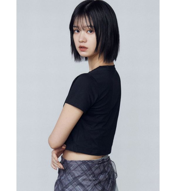 EMODA「スプレーロゴミニマルTシャツ」|Tシャツ・カットソー|