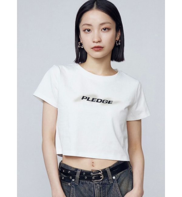 EMODA「スプレーロゴミニマルTシャツ」|Tシャツ・カットソー|