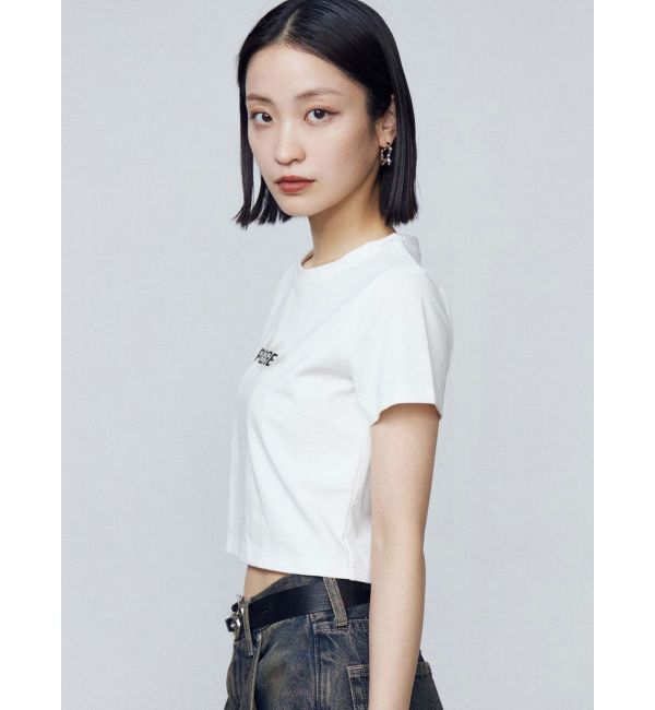 EMODA「スプレーロゴミニマルTシャツ」|Tシャツ・カットソー|