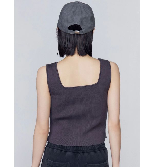 EMODA「ストーンロゴニットタンクトップ」|Tシャツ・カットソー|