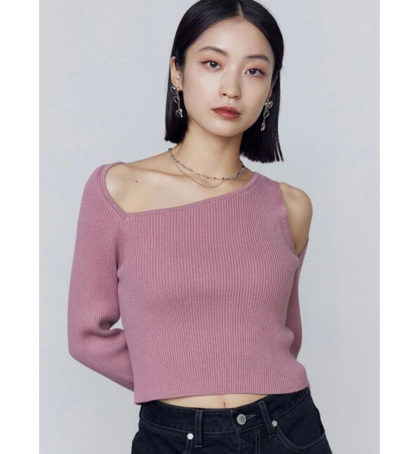 EMODA「スキンラインニット」|ニット・セーター|ピンク