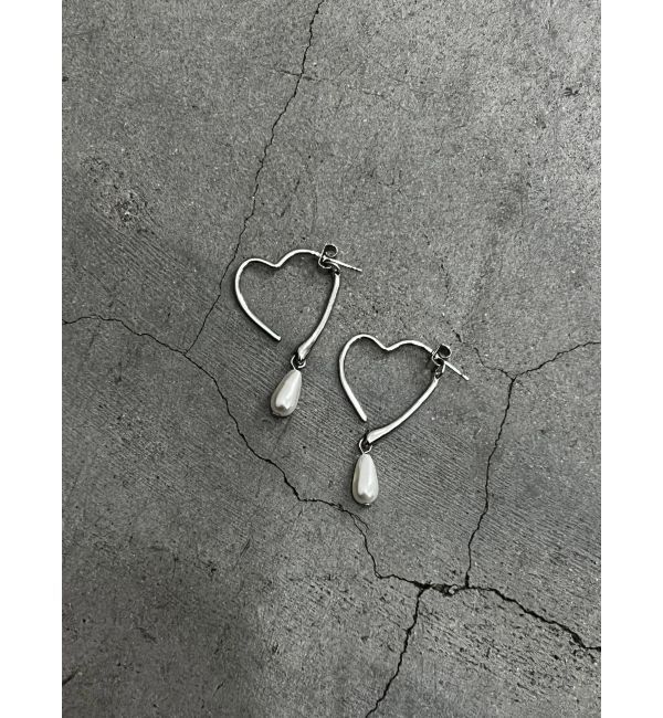 EMODA「ダンリングハートピアス」|その他|シルバー