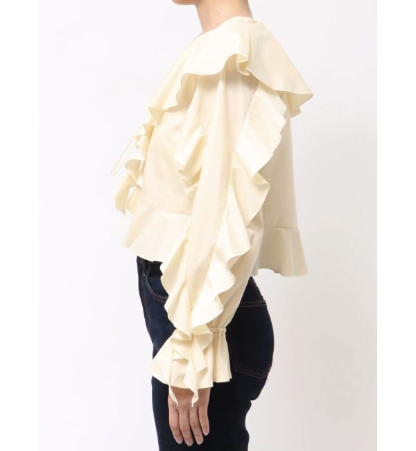 MERCURYDUO「ラッフルブラウス」|シャツ・ブラウス|