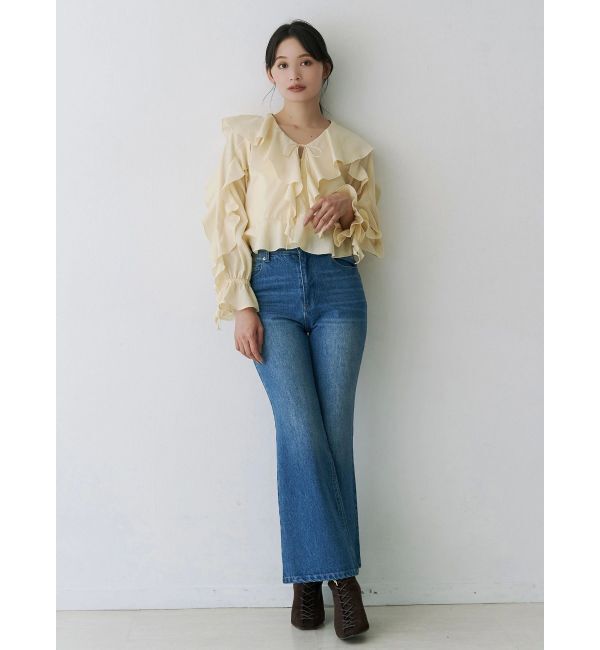 MERCURYDUO「ラッフルブラウス」|シャツ・ブラウス|