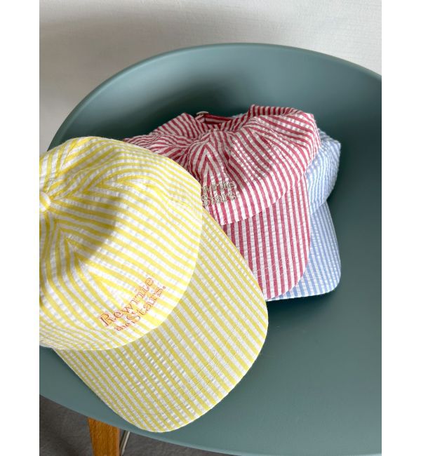 Ungrid「サッカーストライプキャップ」|キャップ・キャスケット|