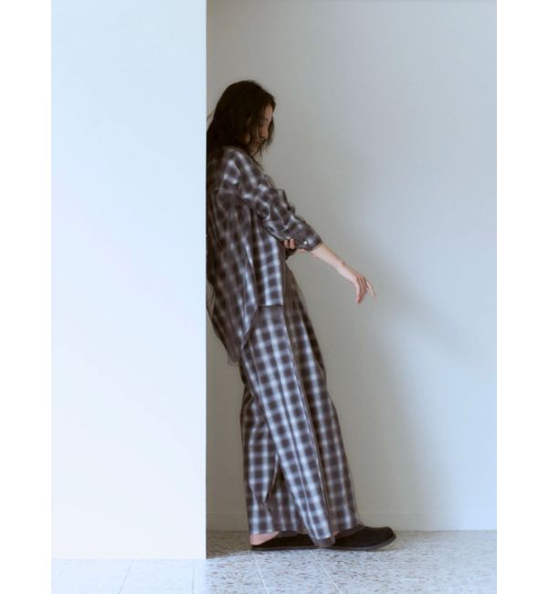 Ungrid「【展示会人気NO.1】チュールレイヤードルーズシャツ」|シャツ・ブラウス|