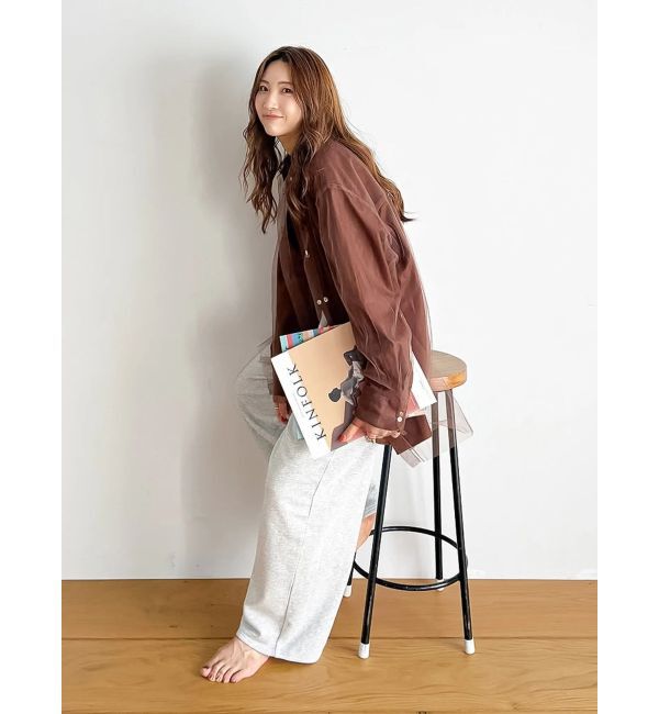 Ungrid「【展示会人気NO.1】チュールレイヤードルーズシャツ」|シャツ・ブラウス|