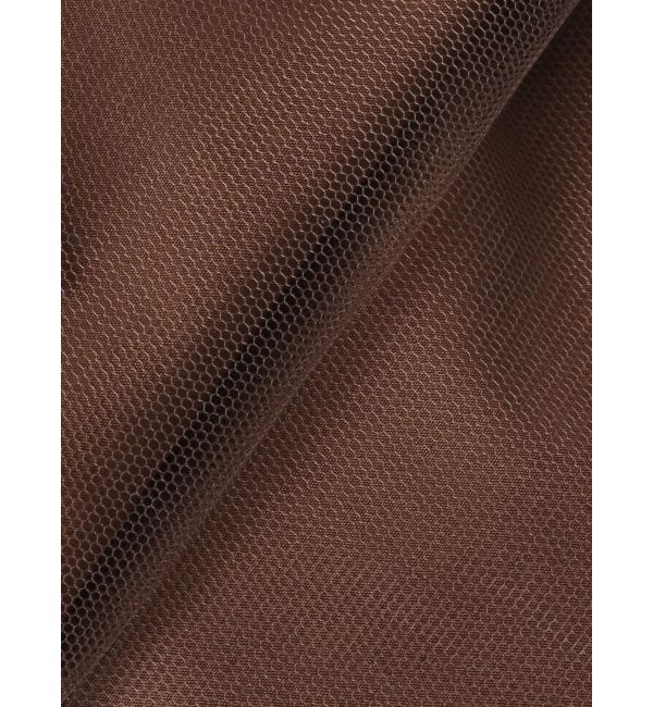 Ungrid「【展示会人気NO.1】チュールレイヤードルーズシャツ」|シャツ・ブラウス|