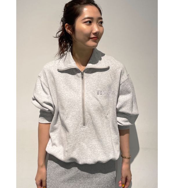 LAGUNAMOON「【RUSSELLコラボ】フロントZIPプルオーバー」|スウェット・ジャージ|