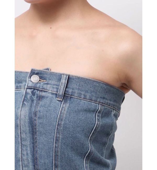 EVRIS「デニムベアロンパース」|オールインワン|