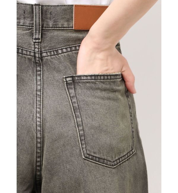 EVRIS「グランジダメージワイドデニムパンツ」|デニム|